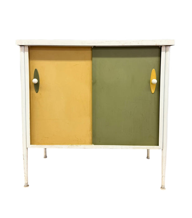 Vintage Mid Century Modern Record Cabinet or Credenza in style of George Nelson