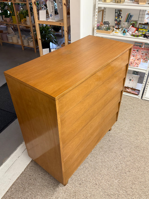 Vintage Mid Century Modern 6-Drawer Dresser Dovetailed Drawers by Kent Coffey
