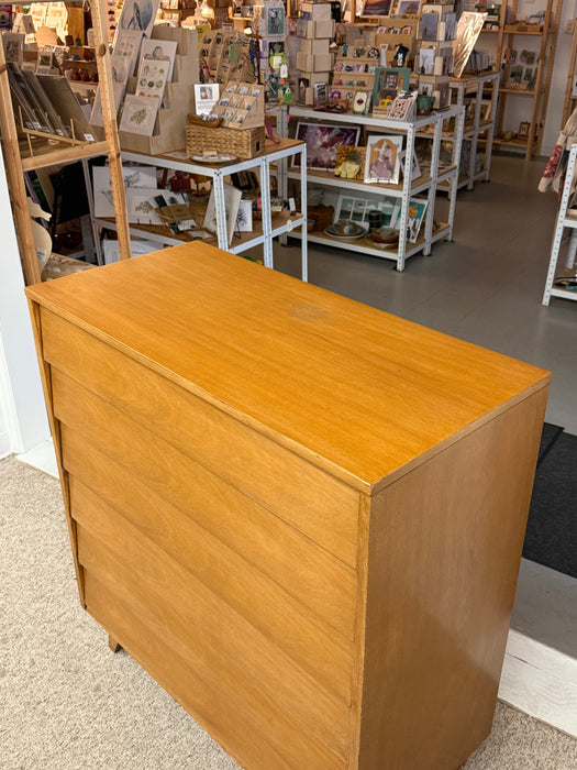 Vintage Mid Century Modern 6-Drawer Dresser Dovetailed Drawers by Kent Coffey