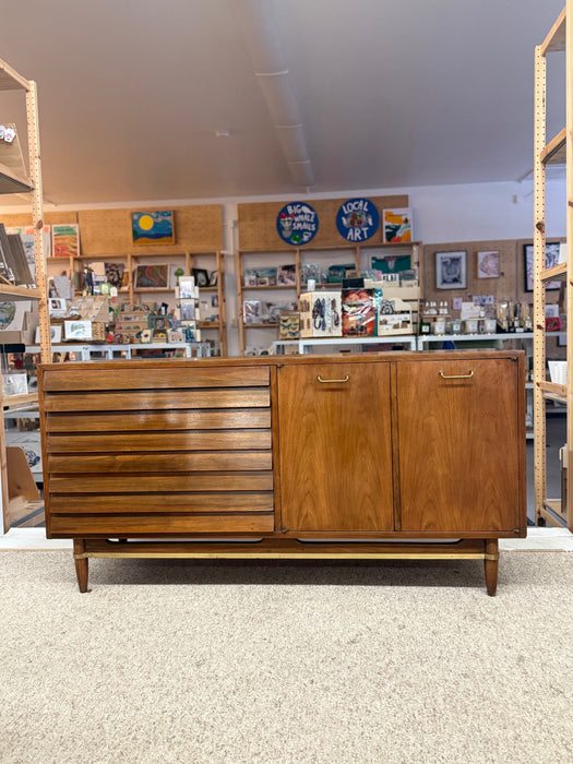 Mid-Century Modern Possibly Walnut Credenza by American of Martinsville, 1960s Style