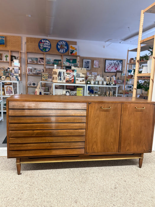 Mid-Century Modern Possibly Walnut Credenza by American of Martinsville, 1960s Style