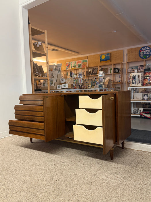 Mid-Century Modern Possibly Walnut Credenza by American of Martinsville, 1960s Style