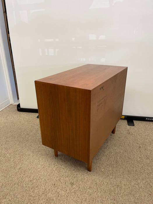 Vintage Mid-Century Modern Record Cabinet or Compact Credenza by Drexel Parallel, 1960s USA