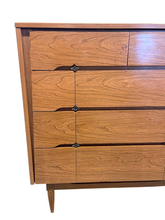 Mid-Century Modern Tallboy Dresser by Kroehler Custom Crafter, 1960s