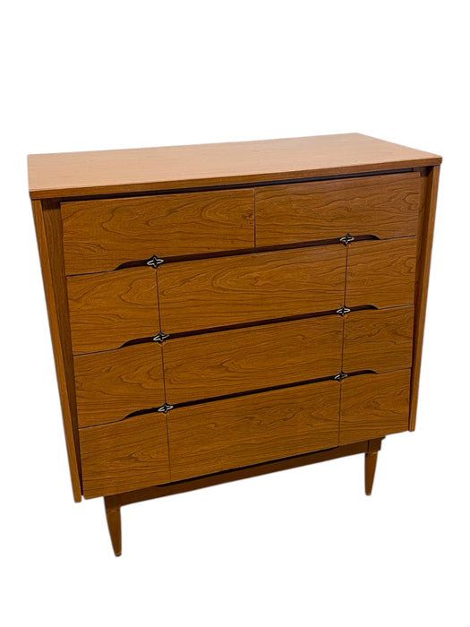 Mid-Century Modern Tallboy Dresser by Kroehler Custom Crafter, 1960s