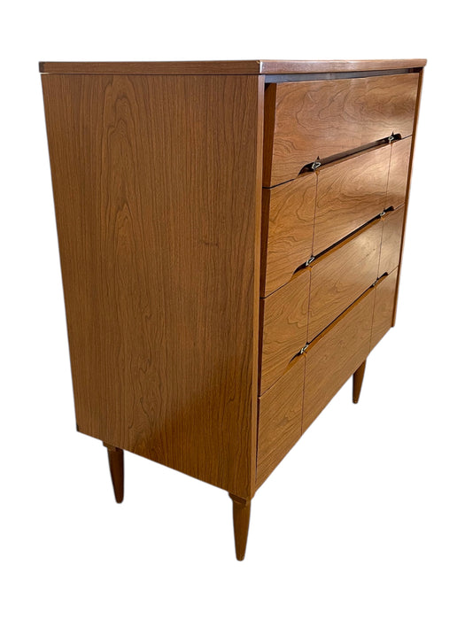 Mid-Century Modern Tallboy Dresser by Kroehler Custom Crafter, 1960s
