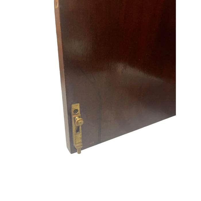 Antique Edwardian Cabinet Buffet With Wood Inlay. Uk Import.Circa 1905