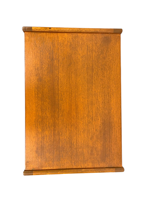 Vintage Danish Mid Century Modern Teak Two-Tier Side Table