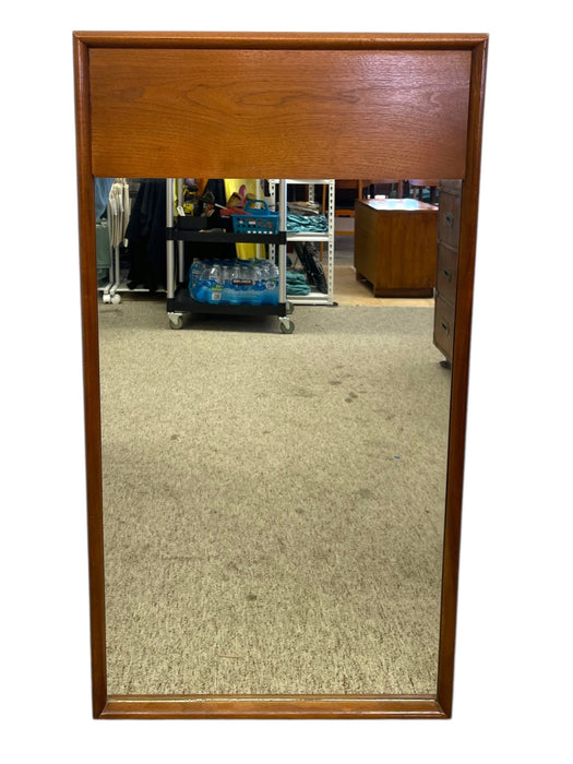 Vintage Mid-Century Modern Wall Mirror with Sculpted frame