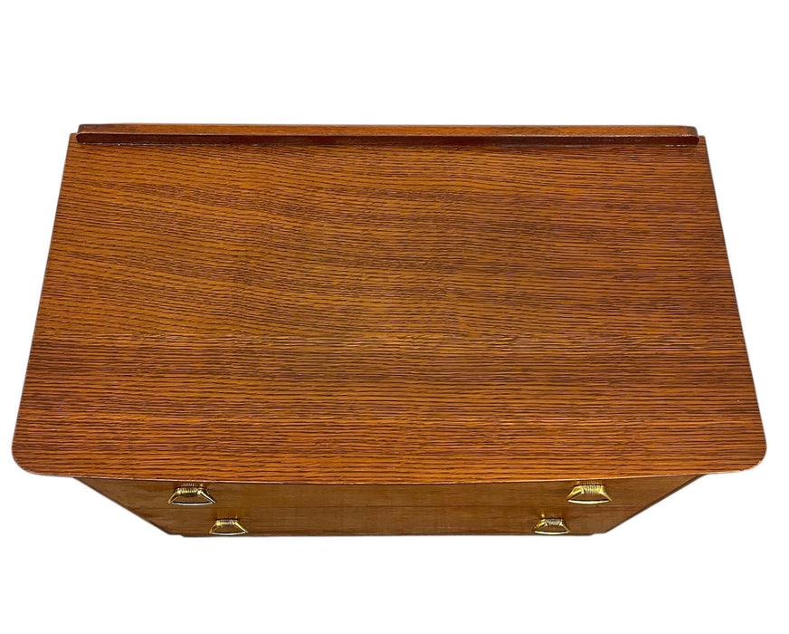 Vintage Mid Century Modern Two-Drawer Chest - UK Import