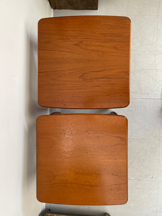 Vintage Danish Mid-Century Modern Nesting Tables - Set of 3