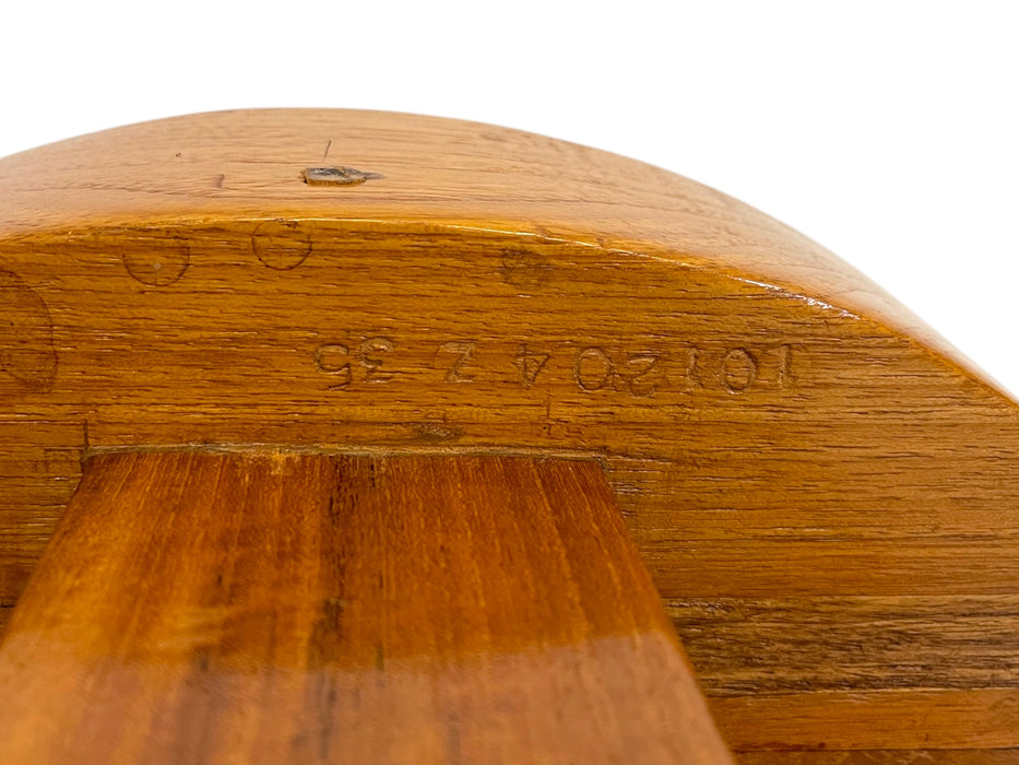 Vintage Rustic Stool by David Smith & Co, Old World Java