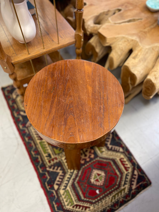 Vintage Rustic Stool by David Smith & Co, Old World Java