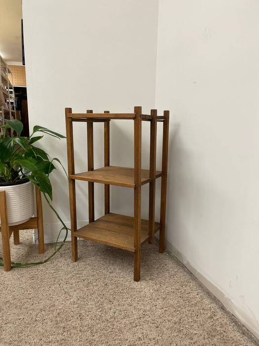 Vintage Arts and Crafts Three-Tier Shelf or Plant Stand