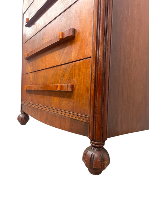 Art Deco Tall Chest of Drawers by John Stuart, 1930s
