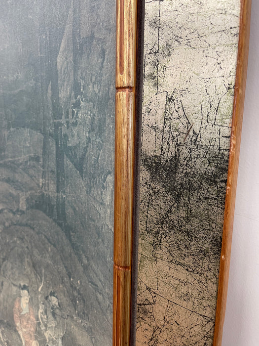 Framed Print of "The Tribute Horse" - Tang Dynasty-Inspired Chinese Painting Reproduction, Framed by Franklin