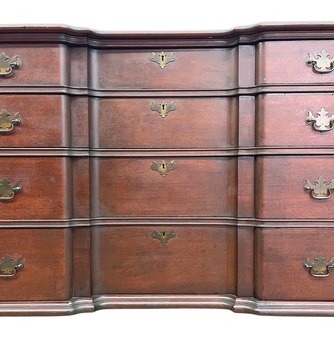 Mid-20th Century Chippendale Style Serpentine Dresser by Pennsylvania Furniture Co., York PA