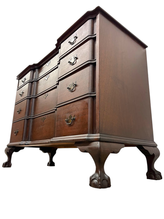 Mid-20th Century Chippendale Style Serpentine Dresser by Pennsylvania Furniture Co., York PA