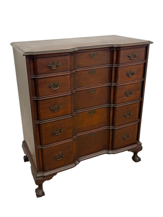 Chippendale Style Highboy Dresser by Pennsylvania Furniture Co., York PA