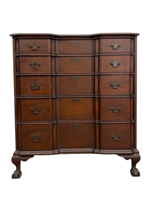 Chippendale Style Highboy Dresser by Pennsylvania Furniture Co., York PA
