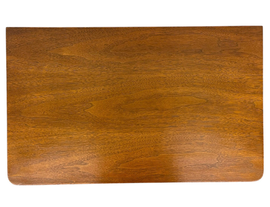 Mid-century modern one-Drawer End Table with Brass tone Handles, 1960s