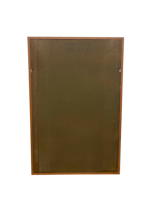 Vintage Mid Century Modern Mirror from Broyhill Saga Collection - Star Etched Pattern