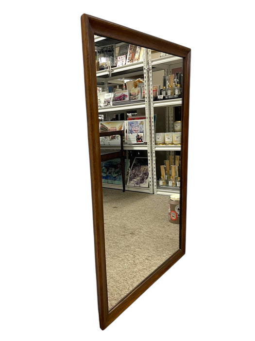 Vintage Mid Century Modern Mirror from Broyhill Saga Collection - Star Etched Pattern