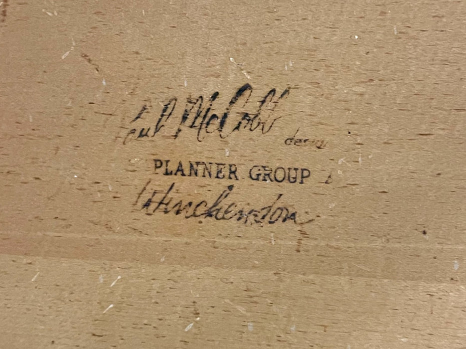 Vintage Paul McCobb Planner Group Drop-Leaf Rolling Cart for Winchendon Furniture