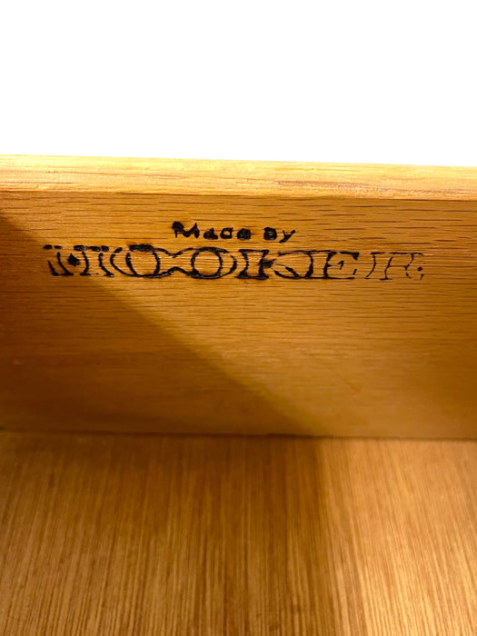 Mid-Century Modern Matching Dresser Set by Hooker Furniture - 9-Drawer Low Dresser & 5-Drawer Highboy