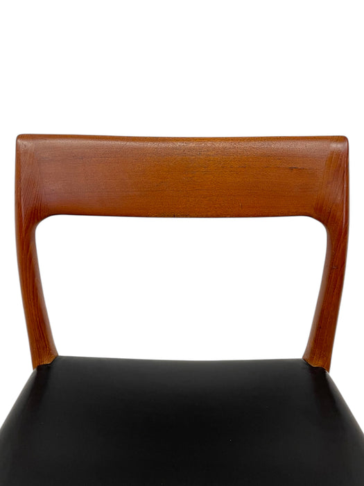 Danish Mid Century Modern Dining Chair by J.L. Møller