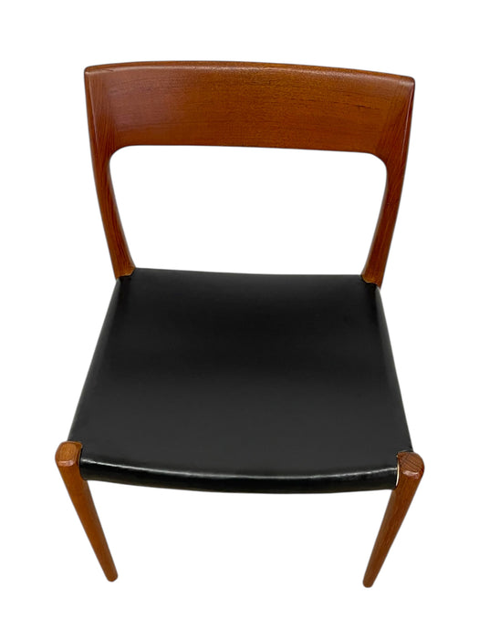 Danish Mid Century Modern Dining Chair by J.L. Møller