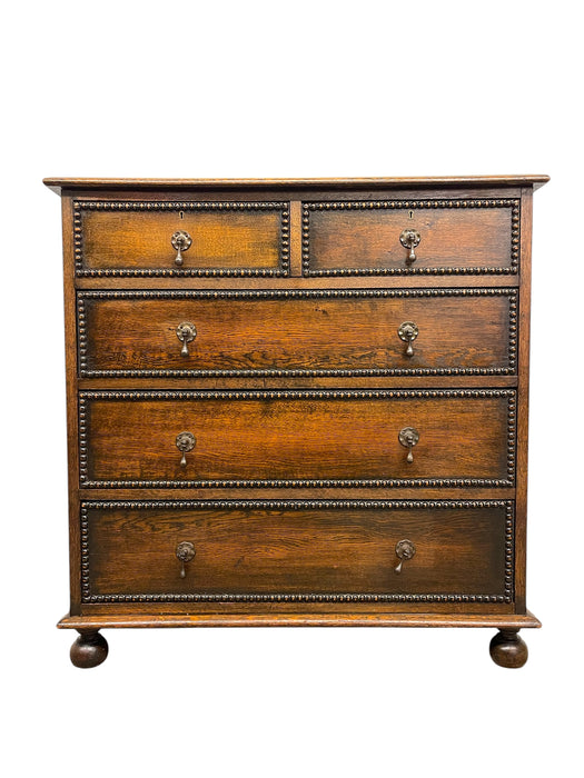 Early 20th Century English Chest of Drawers by Hansford Bros., Ryde Isle of
Wight