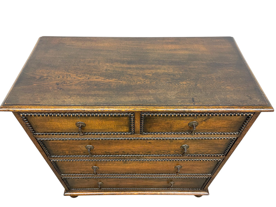 Early 20th Century English Chest of Drawers by Hansford Bros., Ryde Isle of
Wight