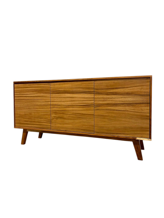 Mid Century Modern Style Credenza 3 Door TV Cabinet