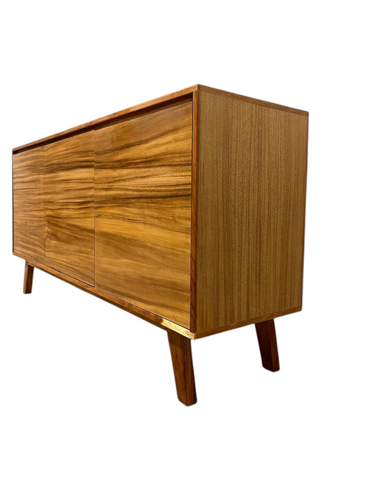 Mid Century Modern Style Credenza 3 Door TV Cabinet