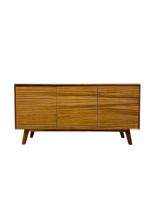 Mid Century Modern Style Credenza 3 Door TV Cabinet