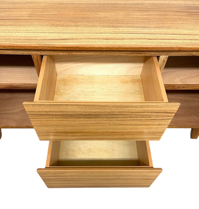 Mid Century Modern Style Credenza 2 Door 2 Drawer TV Cabinet