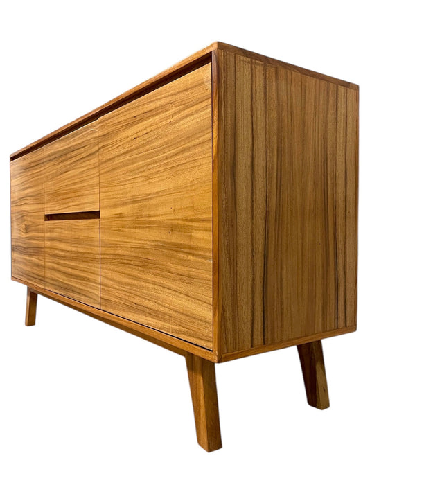 Mid Century Modern Style Credenza 2 Door 2 Drawer TV Cabinet