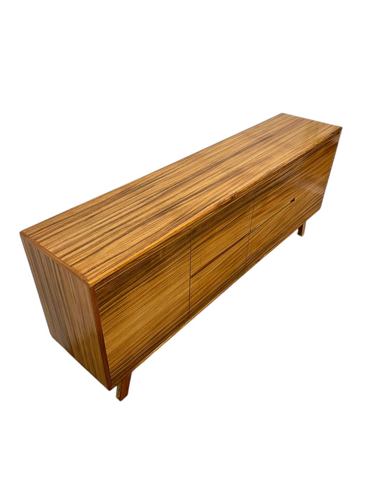 Mid Century Modern Style Credenza 2 Door 4 Drawer TV Cabinet