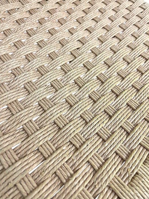 Mid-Century Danish Modern Ladder-Back Dining Chair with Woven Paper Cord
Seat