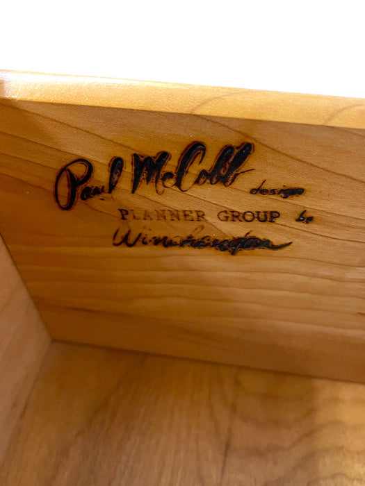 Paul McCobb Planner Group Matching 8-Drawer Dresser & Tall Chest for Winchendon Furniture - Mid-Century Modern Bedroom Storage Set