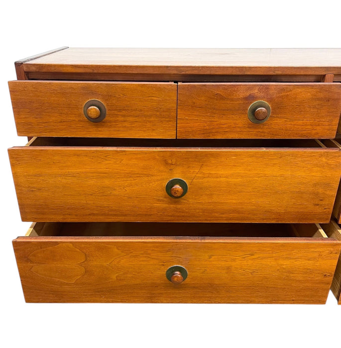 Mid-Century Modern Dresser Attributed to John Van Koert for Drexel - 8-Drawer Lowboy
