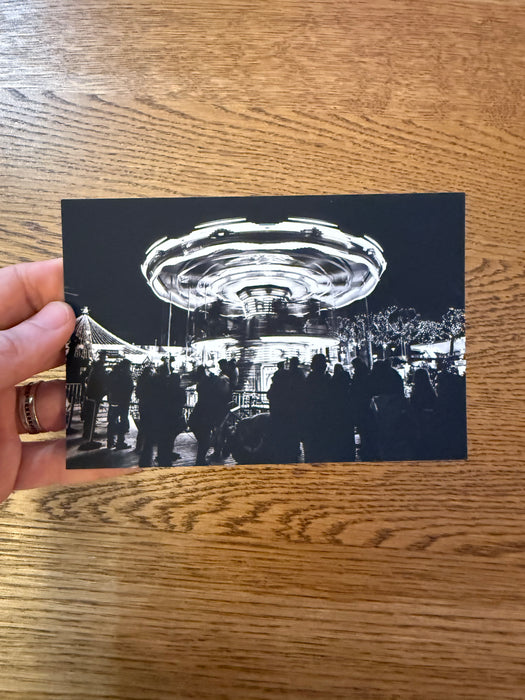 Carousel 6 x 4 Postcard