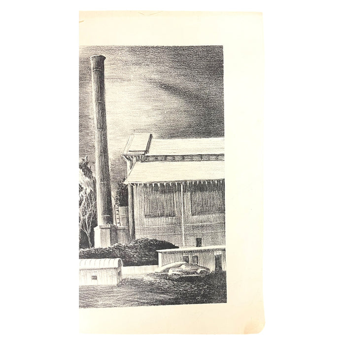 Vintage Mid Century Modern original art print