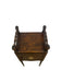 Likely Antique Edwardian Inlaid Possibly Mahogany Smoking Cabinet with Copper Interior