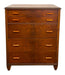 Matching Vintage Art Deco and Mid-Century Modern Dressers with Bakelite Pulls by Crescent Furniture Co