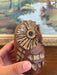 Mid-Century Handcrafted Studio Pottery Owl Sculpture with Textured Glaze