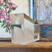 Mid Century Modern Geometric Lucite Bookend (Available by Online Purchase Only)