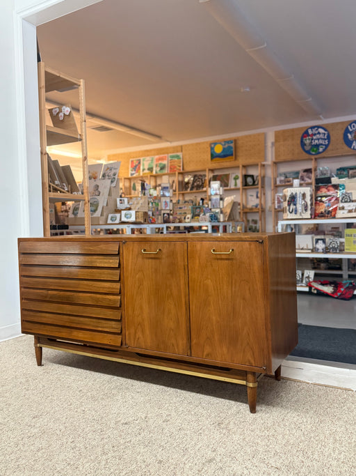 Mid-Century Modern Possibly Walnut Credenza by American of Martinsville, 1960s Style