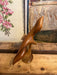 Mid Century Modern Wooden Bird in Flight Sculpture. (Online Purchase Only)